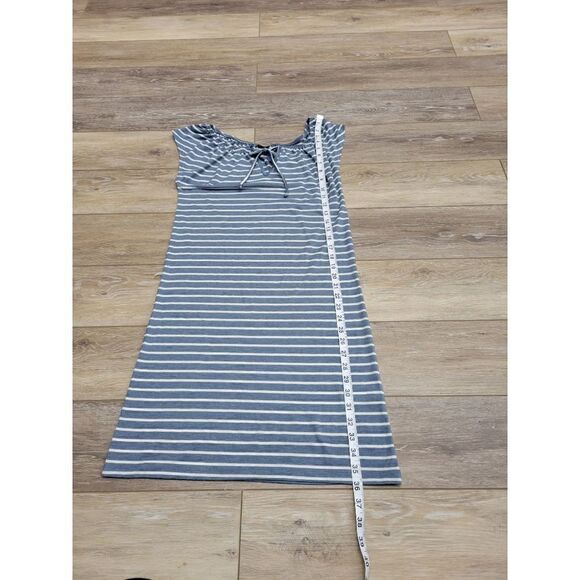 Lascana dress or beach coverup, blue and white striped size 2 in great condition - Picture 7 of 11